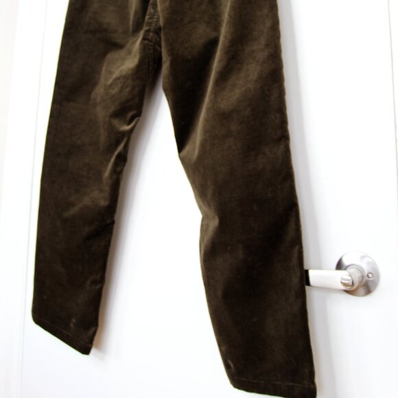 BNWT AW24 GRAMICCI CORDUROY LOOSE TAPERED RIDGE PANT GREEN S - Picture 7 of 15